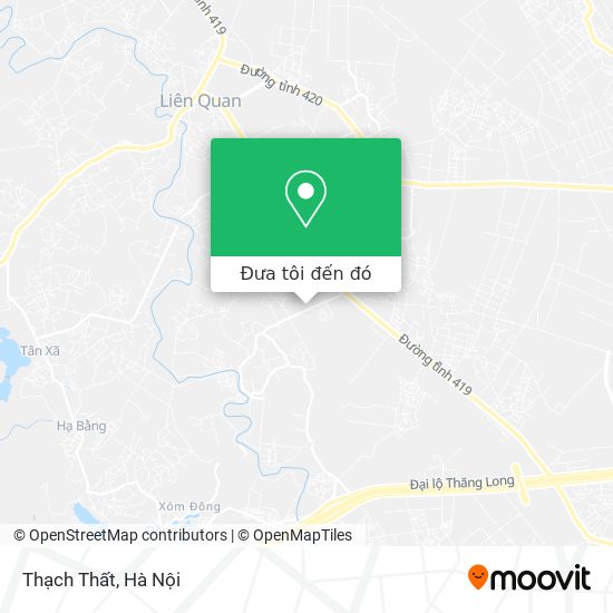 Bản đồ Thạch Thất