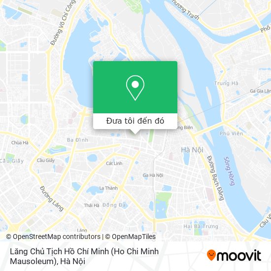 Bản đồ Lăng Chủ Tịch Hồ Chí Minh (Ho Chi Minh Mausoleum)