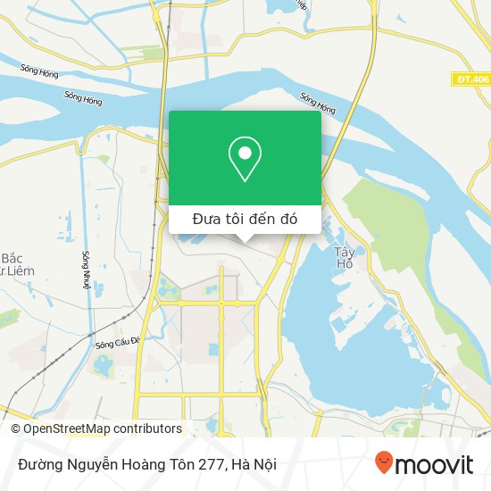 Bản đồ Đường Nguyễn Hoàng Tôn 277