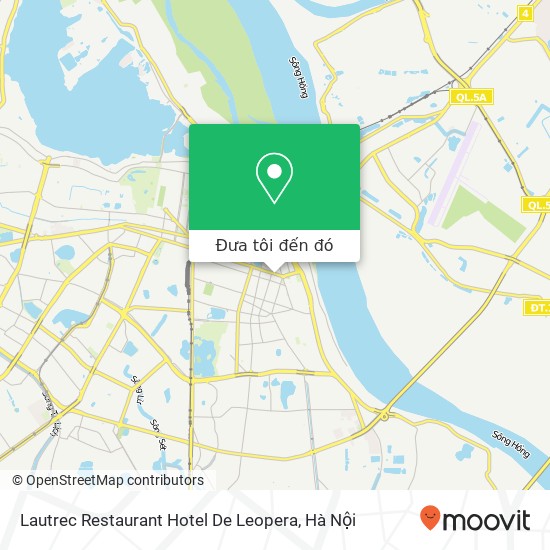 Bản đồ Lautrec Restaurant Hotel De Leopera