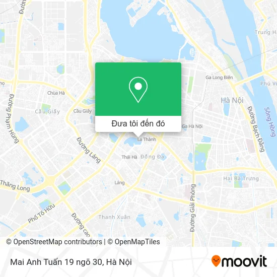 Bản đồ Mai Anh Tuấn 19 ngõ 30