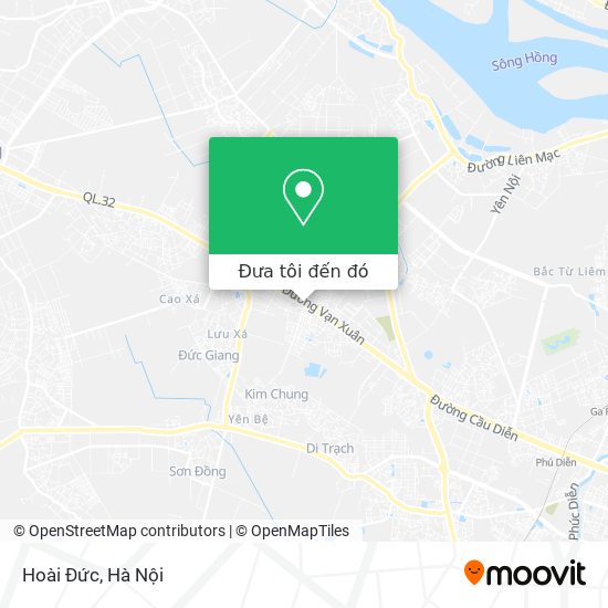 Bản đồ Hoài Đức