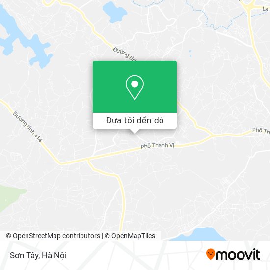 Bản đồ Sơn Tây