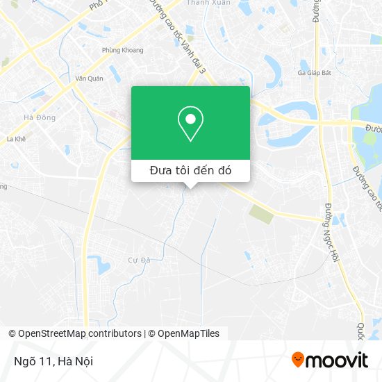 Bản đồ Ngõ 11