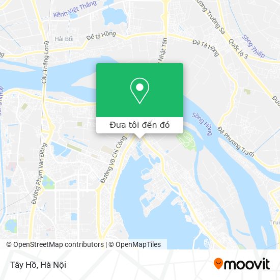 Bản đồ Tây Hồ