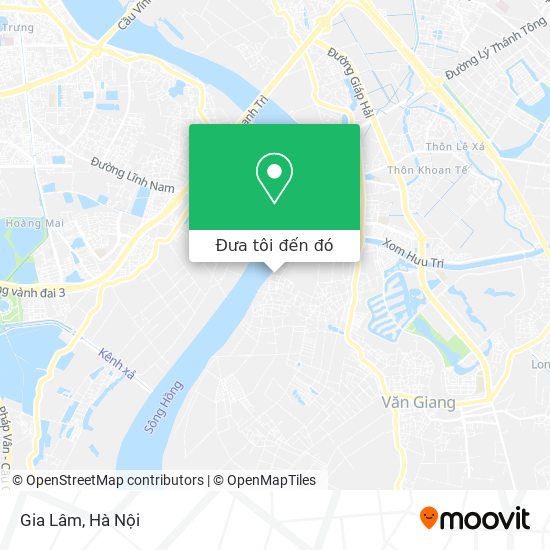 Bản đồ Gia Lâm