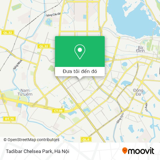 Bản đồ Tadibar Chelsea Park