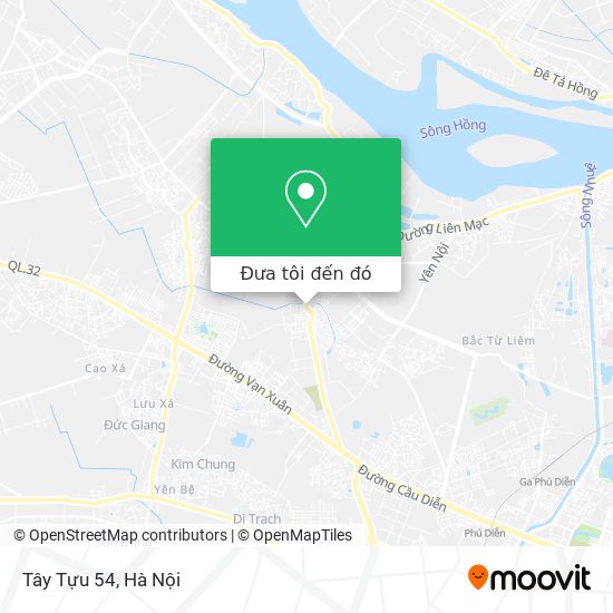 Bản đồ Tây Tựu 54
