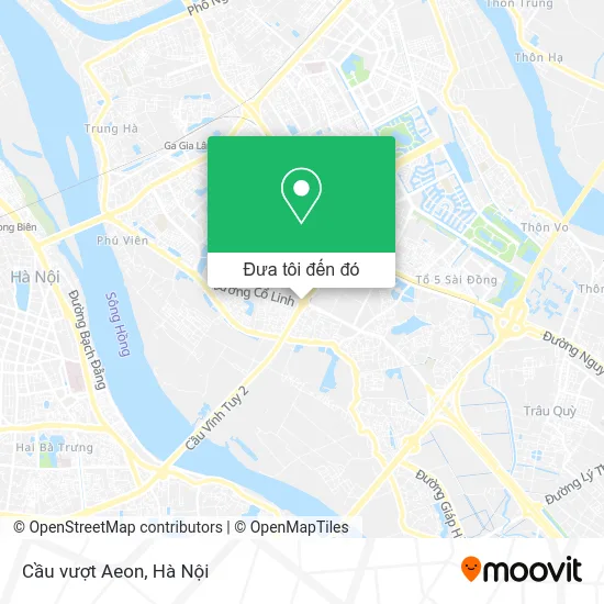 Bản đồ Cầu vượt Aeon