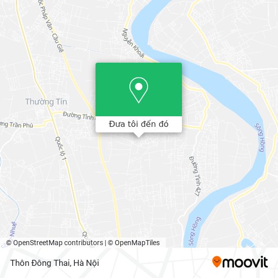 Bản đồ Thôn Đông Thai