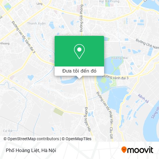 Bản đồ Phố Hoàng Liệt