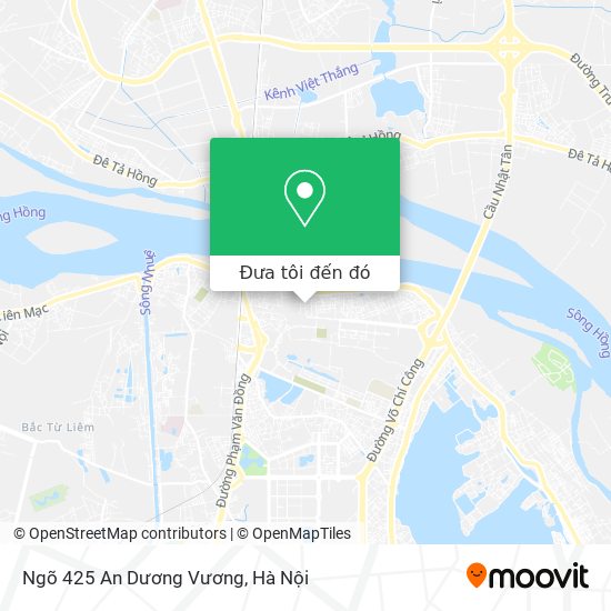 Bản đồ Ngõ 425 An Dương Vương