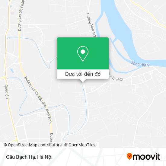 Bản đồ Cầu Bạch Hạ