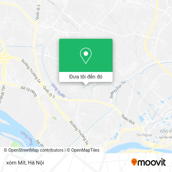 Bản đồ xóm Mít