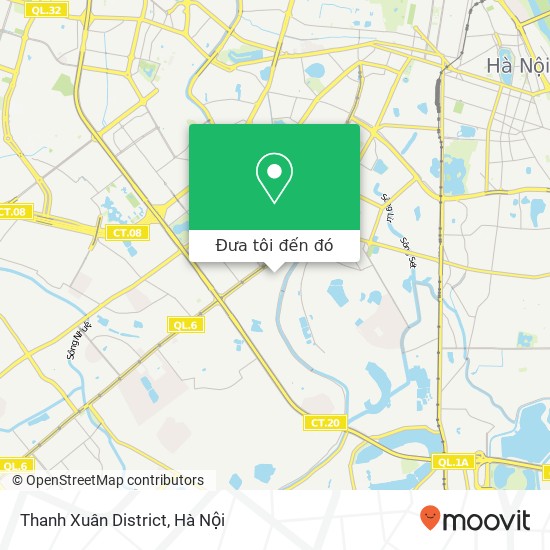 Bản đồ Thanh Xuân District