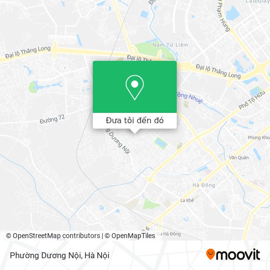 Bản đồ Phường Dương Nội