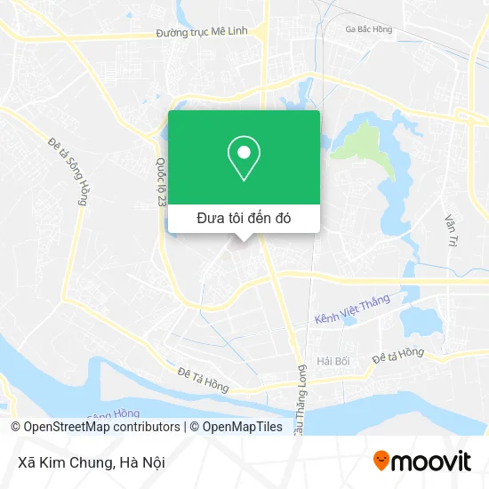 Bản đồ Xã Kim Chung