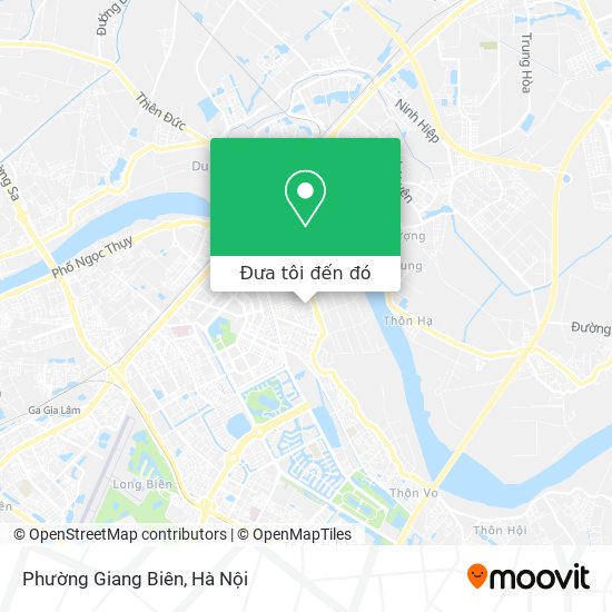 Bản đồ Phường Giang Biên