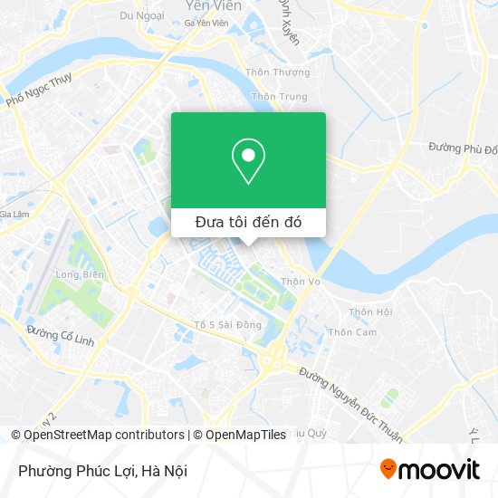 Bản đồ Phường Phúc Lợi