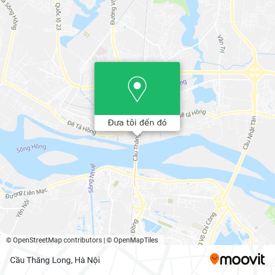 Bản đồ Cầu Thăng Long