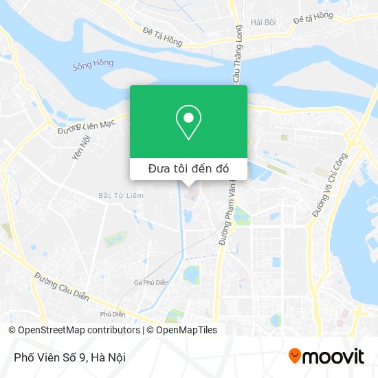 Bản đồ Phố Viên Số 9