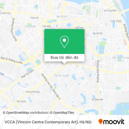 Bản đồ VCCA (Vincom Centre Contemporary Art)