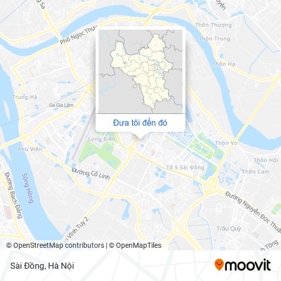 Bản đồ Sài Đồng