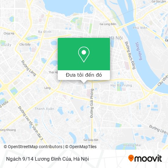 Bản đồ Ngách 9/14 Lương Đình Của