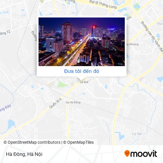 Bản đồ Hà Đông