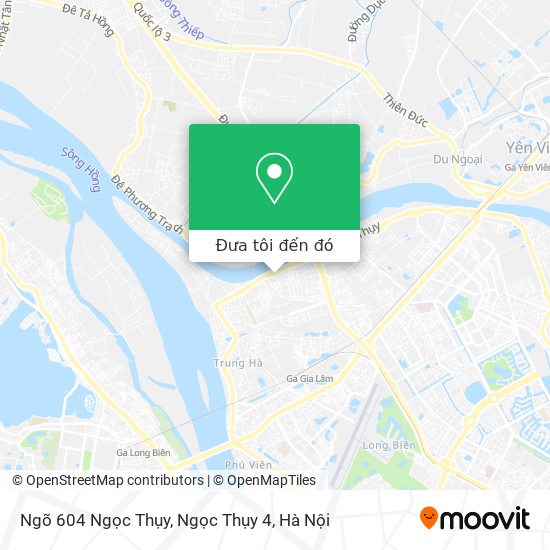 Bản đồ Ngõ 604 Ngọc Thụy, Ngọc Thụy 4