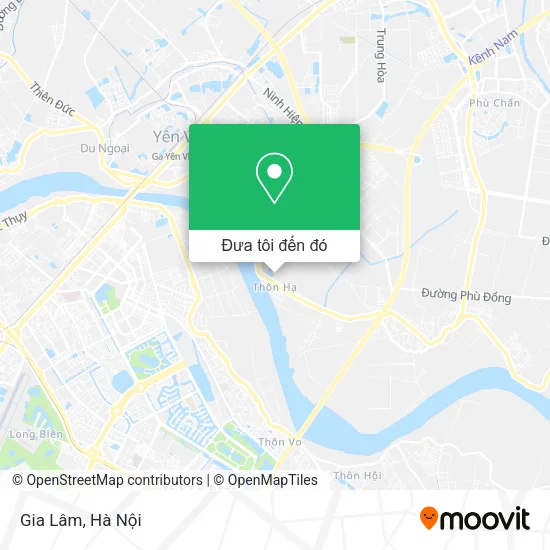 Bản đồ Gia Lâm