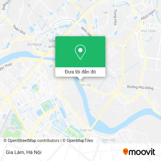 Bản đồ Gia Lâm
