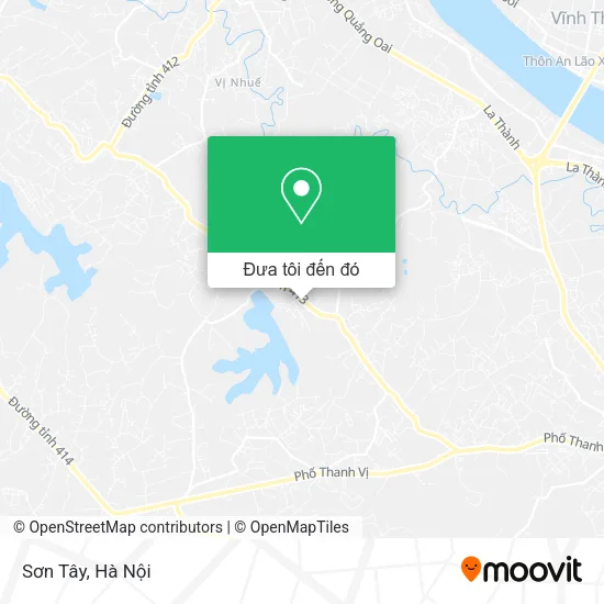 Bản đồ Sơn Tây