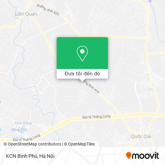 Bản đồ KCN Bình Phú