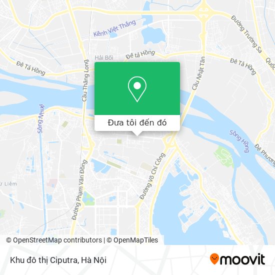 Bản đồ Khu đô thị Ciputra