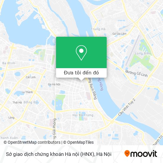 Bản đồ Sở giao dịch chứng khoán Hà nội (HNX)