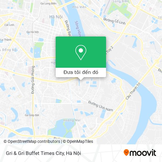Bản đồ Gri & Gri Buffet Times City
