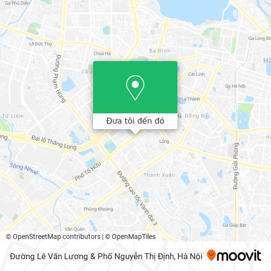 Bản đồ Đường Lê Văn Lương & Phố Nguyễn Thị Định