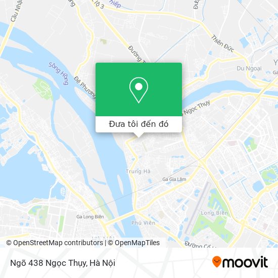 Bản đồ Ngõ 438 Ngọc Thụy