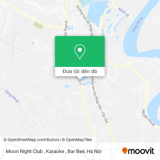 Bản đồ Moon Night Club , Karaoke , Bar Beẻ