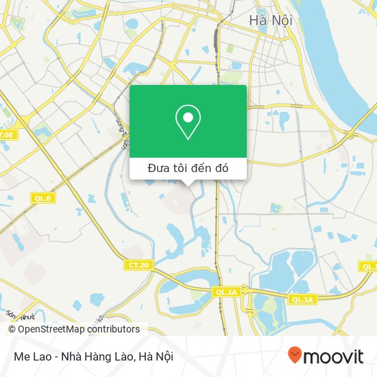 Bản đồ Me Lao - Nhà Hàng Lào, NGÕ 280 Lê Trọng Tấn Quận Thanh Xuân, Hà Nội