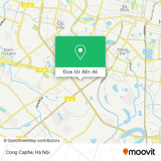 Bản đồ Cong Caphe
