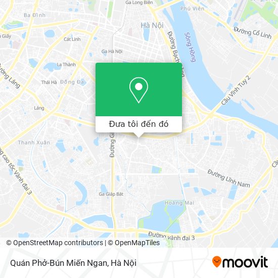 Bản đồ Quán Phở-Bún Miến Ngan