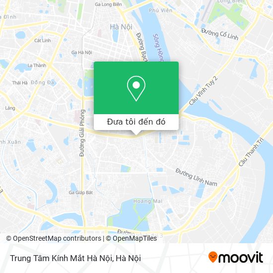 Bản đồ Trung Tâm Kính Mắt Hà Nội