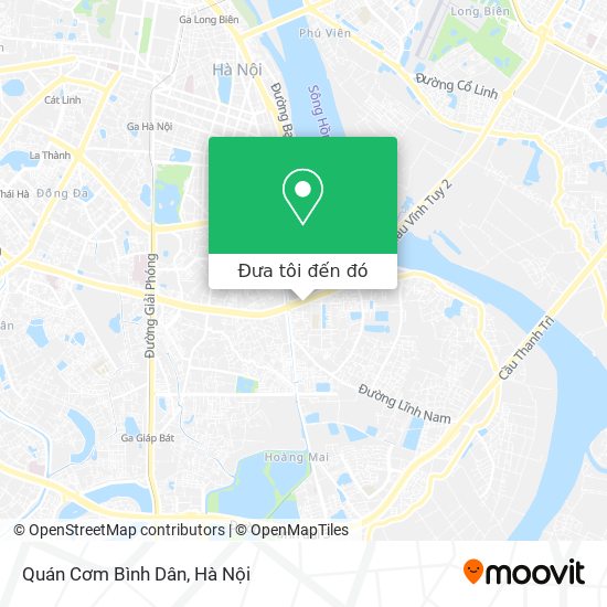 Bản đồ Quán Cơm Bình Dân