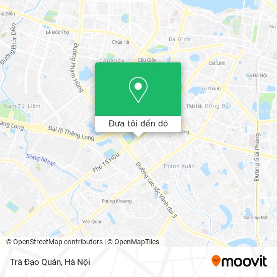 Bản đồ Trà Đạo Quán