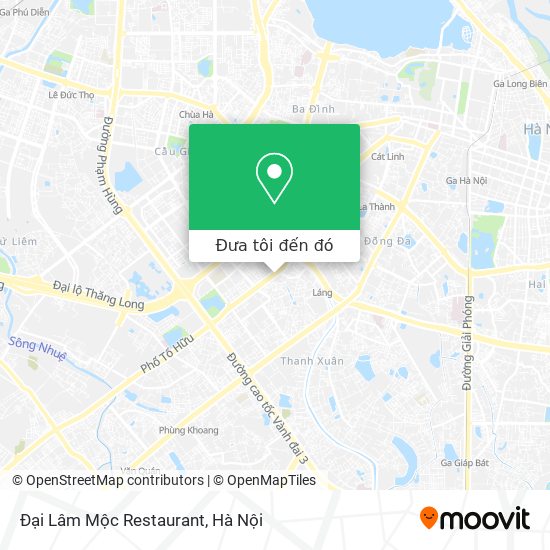 Bản đồ Đại Lâm Mộc Restaurant