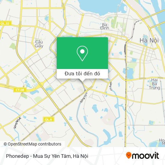 Bản đồ Phonedep - Mua Sự Yên Tâm