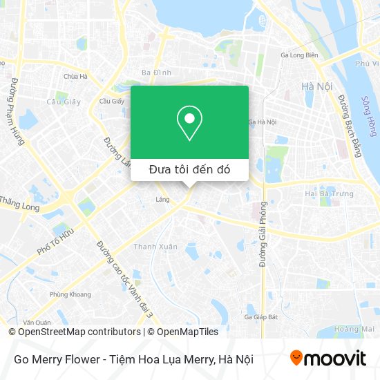 Bản đồ Go Merry Flower - Tiệm Hoa Lụa Merry