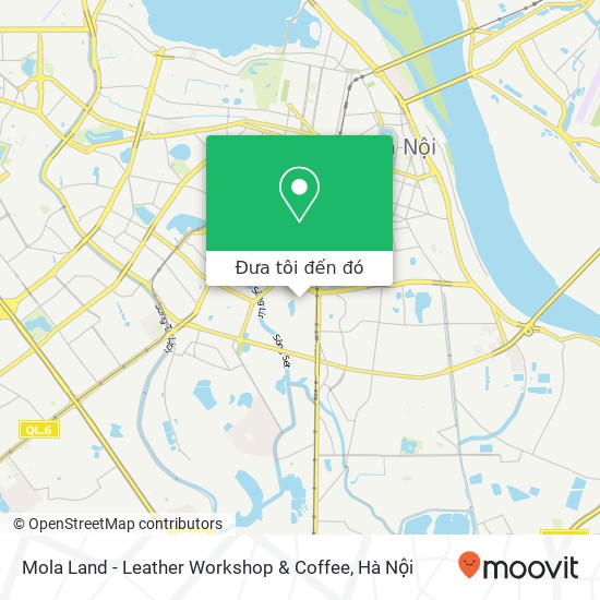 Bản đồ Mola Land - Leather Workshop & Coffee, 25 NGÕ 4 Phương Mai Quận Đống Đa, Hà Nội